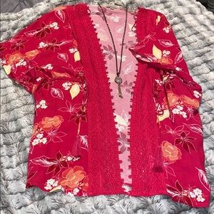 The Mint Julep Floral Coverup